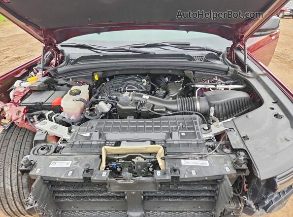 1C4RJHAG9SC357693 2025 JEEP GRAND Burgundy Շարժիչի բաժամունքի տեսք