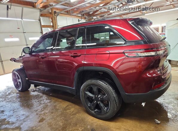 1C4RJHBG0PC536307 2023 JEEP GRAND Темно-бордовый Задняя левая четверть