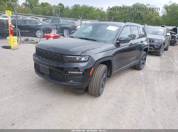 1C4RJHBG1SC312939 2025 JEEP GRAND CHEROKEE Black Առջևի ձախ երեք քառորդ տեսարան