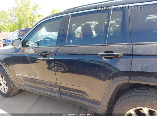 1C4RJHBG2N8555313 2022 JEEP GRAND CHEROKEE Black Սալոնի 360 աստիճան տեսք