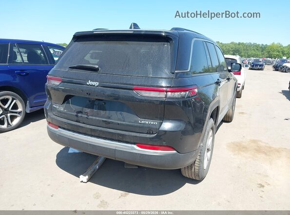 1C4RJHBG2N8555313 2022 JEEP GRAND CHEROKEE Black Հետևի աջ
