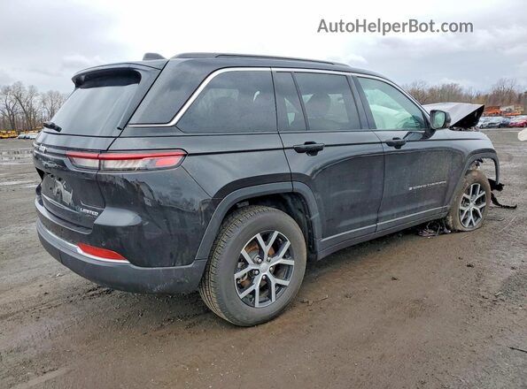 1C4RJHBG2S8635948 2025 JEEP GRAND Черный Задняя правая четверть