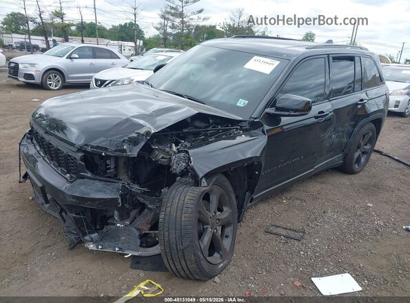 1C4RJHBG2SC297254 2025 JEEP GRAND CHEROKEE Black Առջևի ձախ երեք քառորդ տեսարան