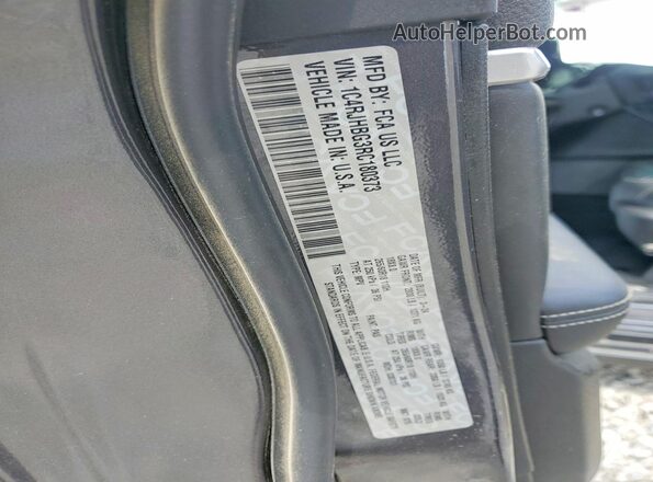 1C4RJHBG3RC180373 2024 JEEP GRAND Gray Vista de la etiqueta del VIN