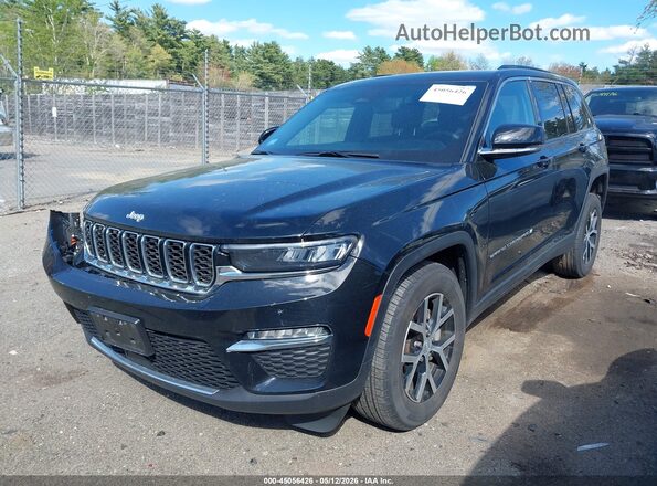 1C4RJHBG3RC218054 2024 JEEP GRAND CHEROKEE Black Առջևի ձախ երեք քառորդ տեսարան