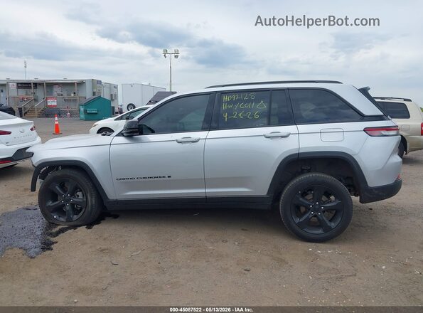 1C4RJHBG3SC332898 2025 JEEP GRAND CHEROKEE Silver Սալոնի 360 աստիճան տեսք