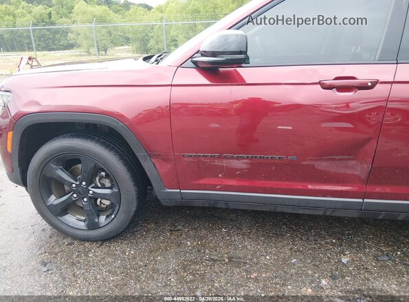 1C4RJHBG6PC535789 2023 JEEP GRAND CHEROKEE Burgundy წინა ხედი