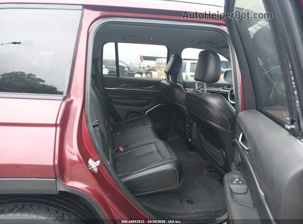 1C4RJHBG6PC535789 2023 JEEP GRAND CHEROKEE Burgundy VIN კოდის სტიკერის ხედი