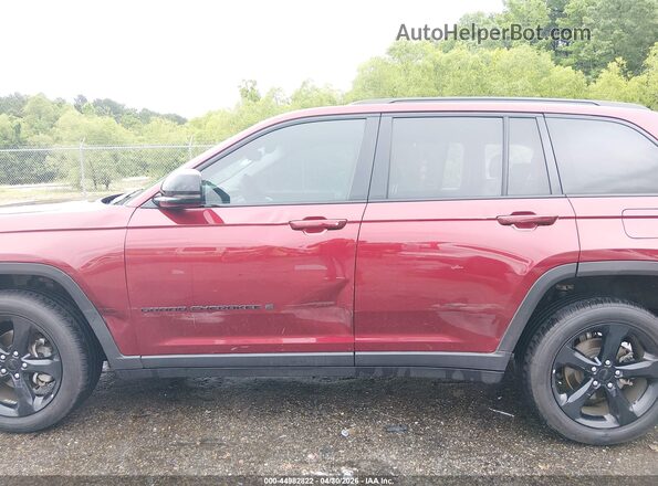 1C4RJHBG6PC535789 2023 JEEP GRAND CHEROKEE Burgundy სალონის 360-გრადუსიანი ხედი