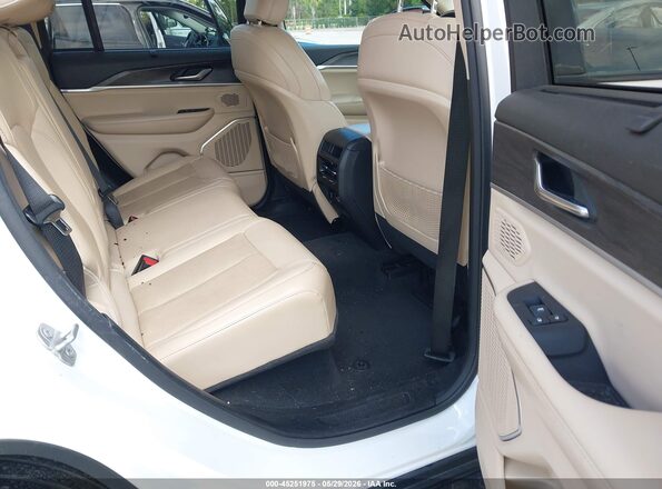 1C4RJHBG8N8635554 2022 JEEP GRAND CHEROKEE White Vista de la etiqueta del VIN