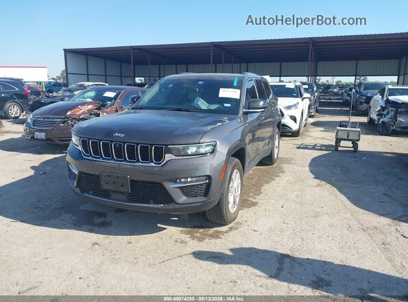 1C4RJHBG8PC661751 2023 JEEP GRAND CHEROKEE Gray Առջևի ձախ երեք քառորդ տեսարան