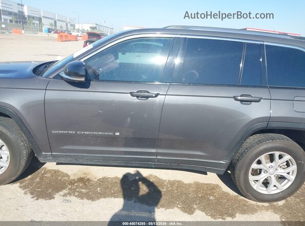 1C4RJHBG8PC661751 2023 JEEP GRAND CHEROKEE Gray Սալոնի 360 աստիճան տեսք