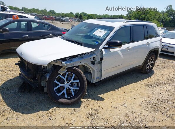 1C4RJHBG8SC336820 2025 JEEP GRAND CHEROKEE White Vista tres cuartos delantera izquierda