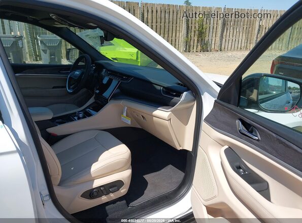 1C4RJHBG8SC336820 2025 JEEP GRAND CHEROKEE White Vista interior delantera