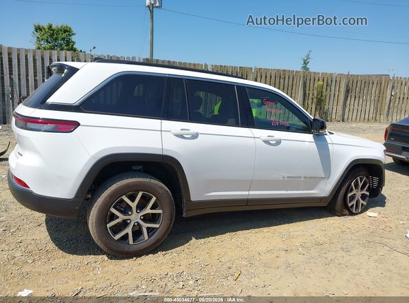 1C4RJHBG8SC336820 2025 JEEP GRAND CHEROKEE White Vista interior de 360 grados