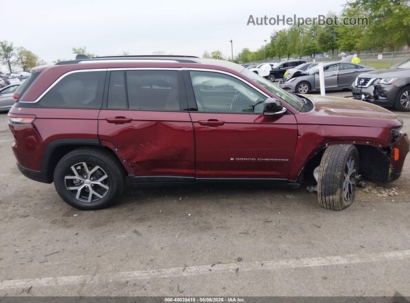 1C4RJHBGXPC615144 2023 JEEP GRAND CHEROKEE Burgundy Սալոնի հետևի տեսք