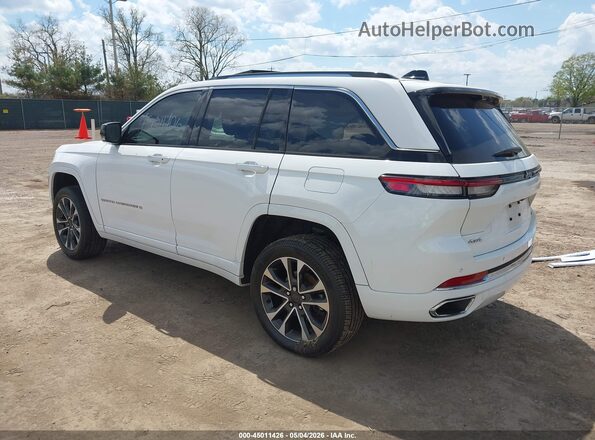 1C4RJHDG3PC507459 2023 JEEP GRAND CHEROKEE White Задня ліва чверть