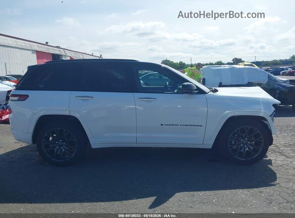 1C4RJHEG8S8674331 2025 JEEP GRAND CHEROKEE White 360 interior view