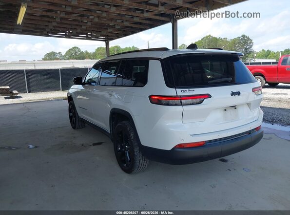 1C4RJJAG7P8794352 2023 JEEP GRAND CHEROKEE L White Задня ліва чверть