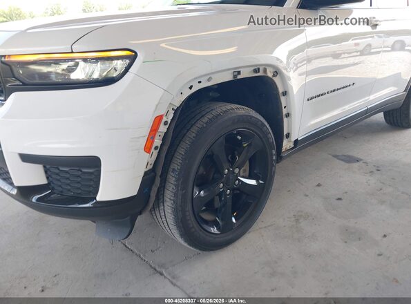 1C4RJJAG7P8794352 2023 JEEP GRAND CHEROKEE L White Вид спереду