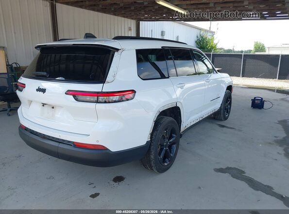 1C4RJJAG7P8794352 2023 JEEP GRAND CHEROKEE L White Задня права чверть