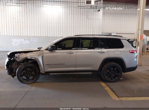 1C4RJKAGXM8201259 2021 JEEP GRAND CHEROKEE L Silver 