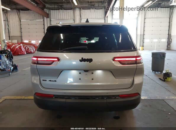 1C4RJKAGXM8201259 2021 JEEP GRAND CHEROKEE L Silver 