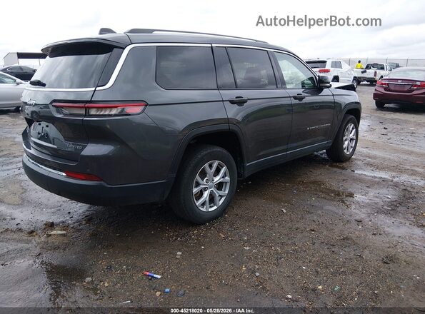 1C4RJKBG1N8627339 2022 JEEP GRAND CHEROKEE L Black Tył prawy