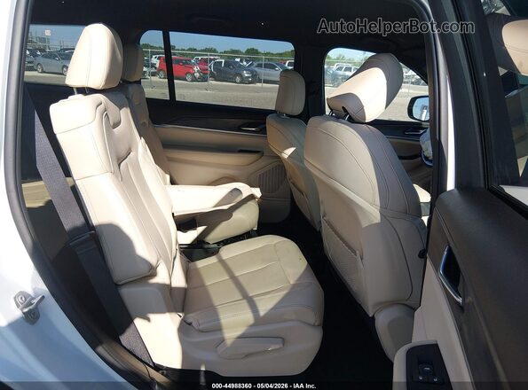 1C4RJKBG1R8545701 2024 JEEP GRAND CHEROKEE L White Vista de la etiqueta del VIN