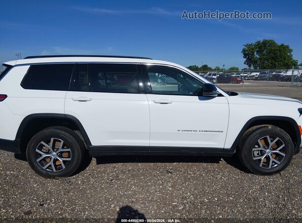 1C4RJKBG1R8545701 2024 JEEP GRAND CHEROKEE L White Vista interior de 360 grados