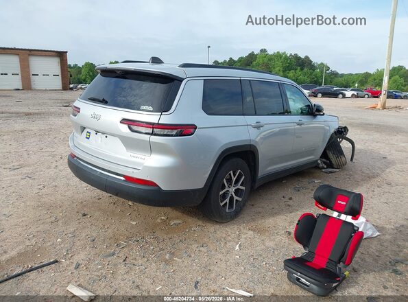 1C4RJKBG1R8549635 2024 JEEP GRAND CHEROKEE L Silver Задня права чверть