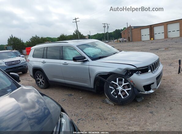 1C4RJKBG1R8549635 2024 JEEP GRAND CHEROKEE L Silver Вид задньої частини салону