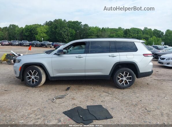 1C4RJKBG1R8549635 2024 JEEP GRAND CHEROKEE L Silver Панорамний вид салону 360°