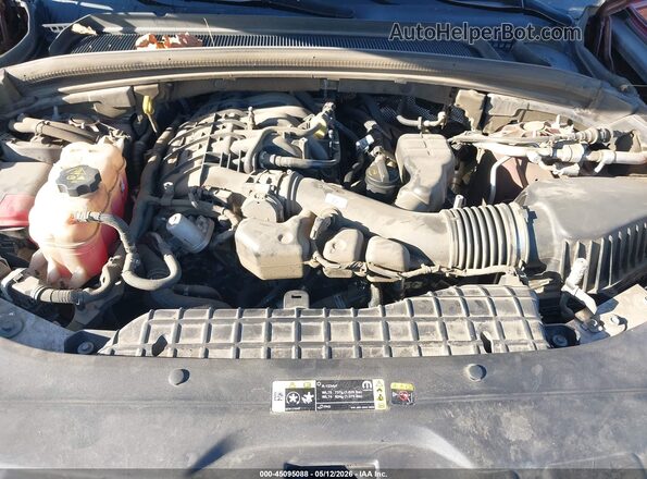 1C4RJKBG2M8125146 2021 JEEP GRAND CHEROKEE L Burgundy უკანა ხედი