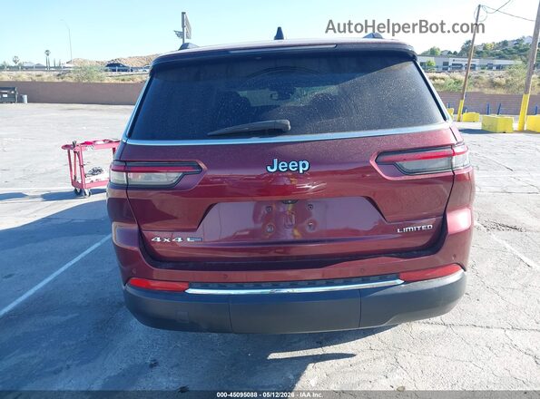 1C4RJKBG2M8125146 2021 JEEP GRAND CHEROKEE L Burgundy 