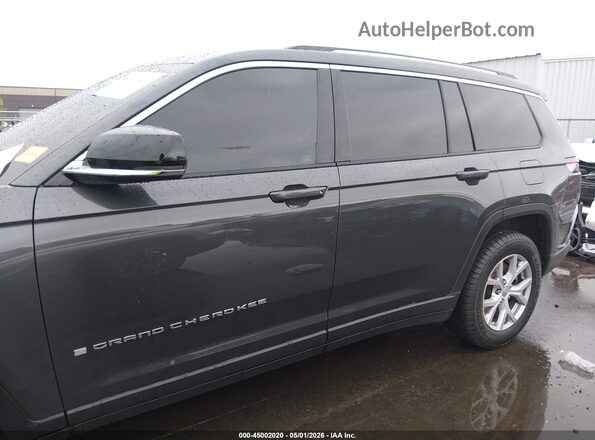 1C4RJKBG2M8190952 2021 JEEP GRAND CHEROKEE L Gray Սալոնի 360 աստիճան տեսք