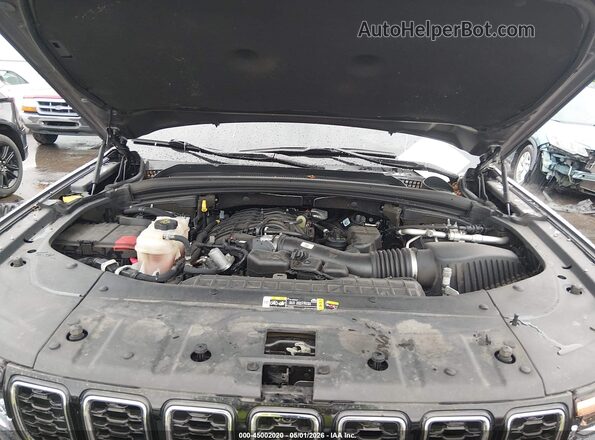 1C4RJKBG2M8190952 2021 JEEP GRAND CHEROKEE L Gray Հետևի տեսք