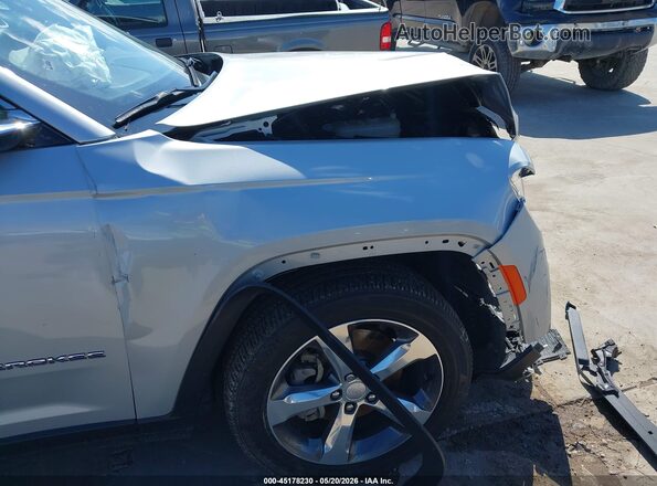 1C4RJKBG2N8524978 2022 JEEP GRAND CHEROKEE L Silver Դիմացի տեսք
