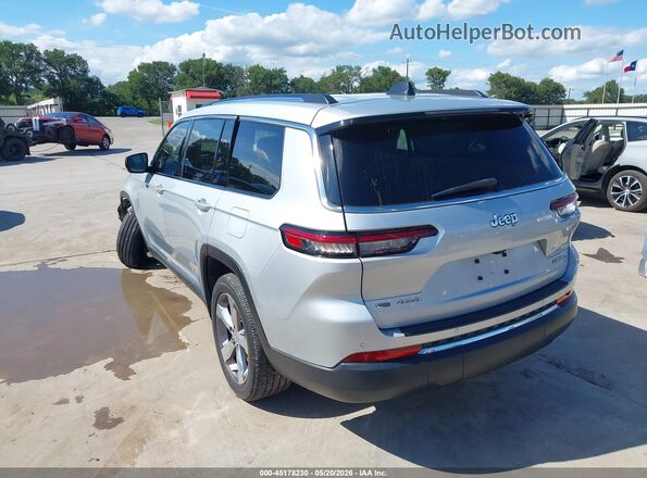 1C4RJKBG2N8524978 2022 JEEP GRAND CHEROKEE L Silver Հետևի ձախ