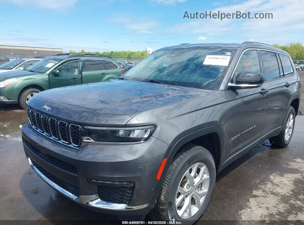 1C4RJKBG2P8829965 2023 JEEP GRAND CHEROKEE L Gray Front left
