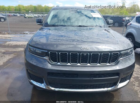 1C4RJKBG2P8829965 2023 JEEP GRAND CHEROKEE L Gray Instrument cluster view