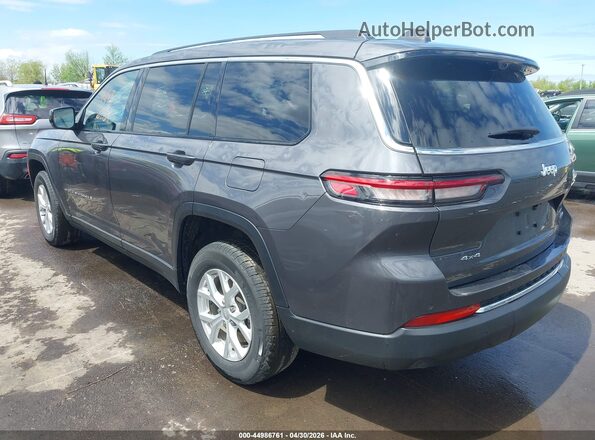 1C4RJKBG2P8829965 2023 JEEP GRAND CHEROKEE L Gray Rear left