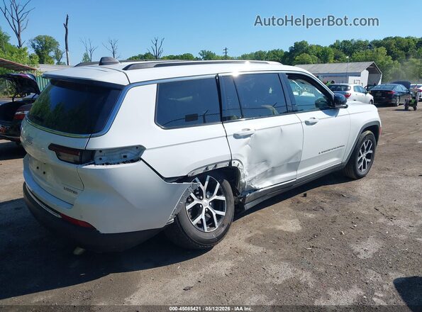 1C4RJKBG2R8532665 2024 JEEP GRAND CHEROKEE L White Tył prawy