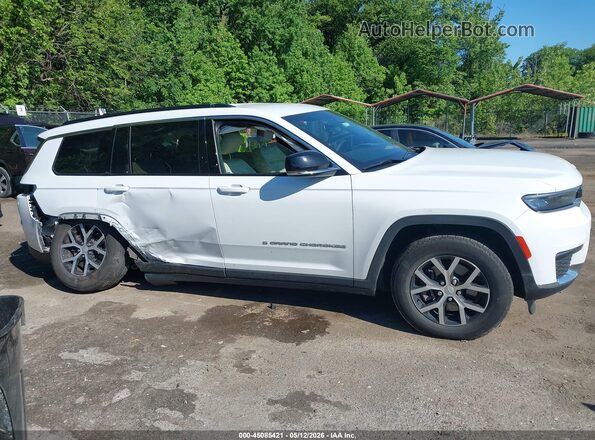 1C4RJKBG2R8532665 2024 JEEP GRAND CHEROKEE L White Widok zestawu wskaźników