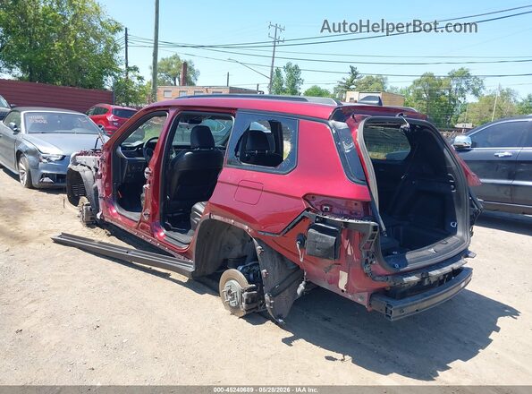 1C4RJKBG2S8726974 2025 JEEP GRAND CHEROKEE L Burgundy უკანა მარცხენა