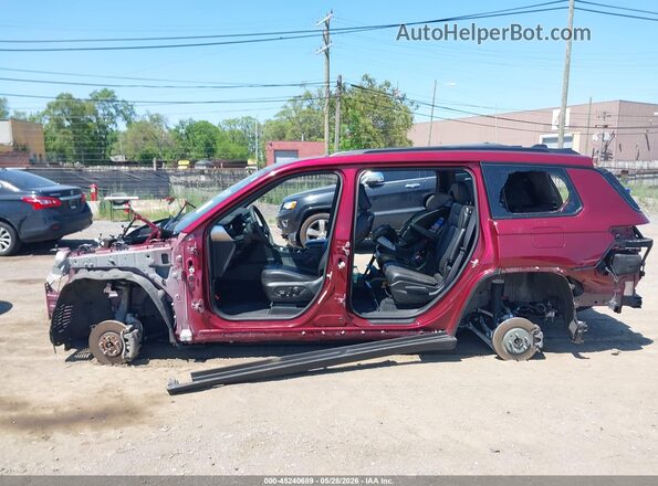 1C4RJKBG2S8726974 2025 JEEP GRAND CHEROKEE L Burgundy სალონის 360-გრადუსიანი ხედი
