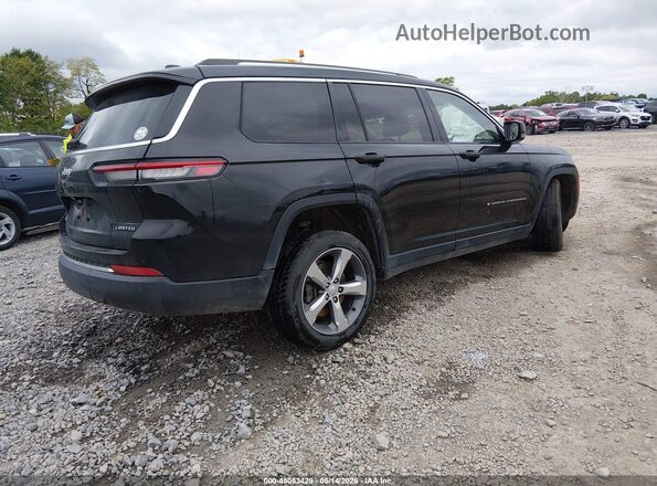 1C4RJKBG3M8174050 2021 JEEP GRAND CHEROKEE L Black Tył prawy