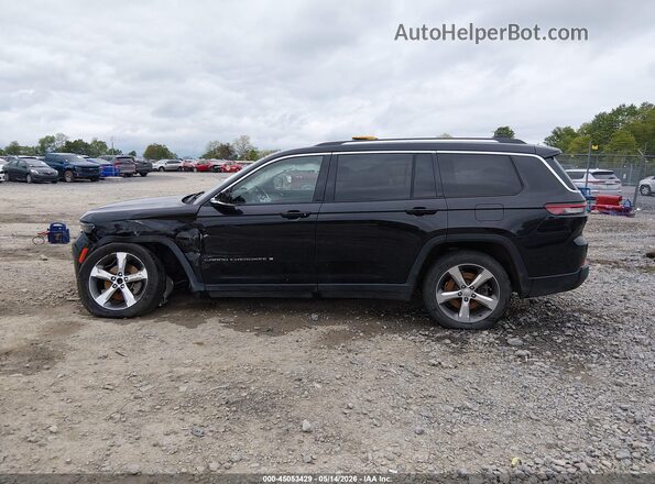 1C4RJKBG3M8174050 2021 JEEP GRAND CHEROKEE L Black Widok wnętrza 360 stopni