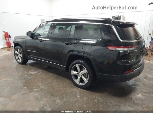 1C4RJKBG4M8207265 2021 JEEP GRAND CHEROKEE L Black Rear left