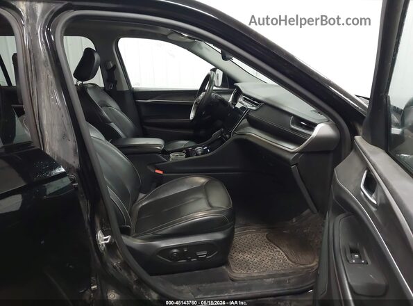 1C4RJKBG4M8207265 2021 JEEP GRAND CHEROKEE L Black Front interior view